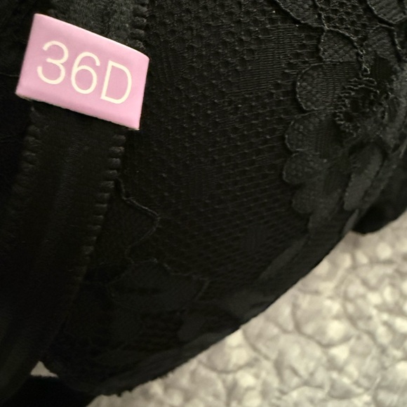 🦄 3/$15 SO 36D Black Lace Women's Bra - Picture 5 of 5